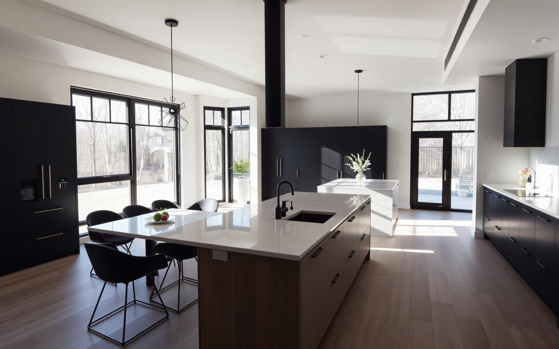 Modern construction by YZ Construction